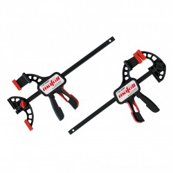 Eenhandklem F-SZ 180MM 2 stuks,voor het vastklemmen van de liniaal