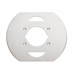 Verbredingsplaat Ø240 mm (met schroeven)