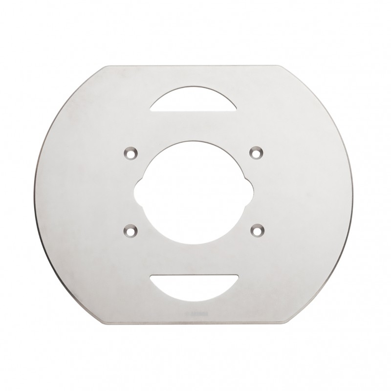 Verbredingsplaat Ø240 mm (met schroeven)